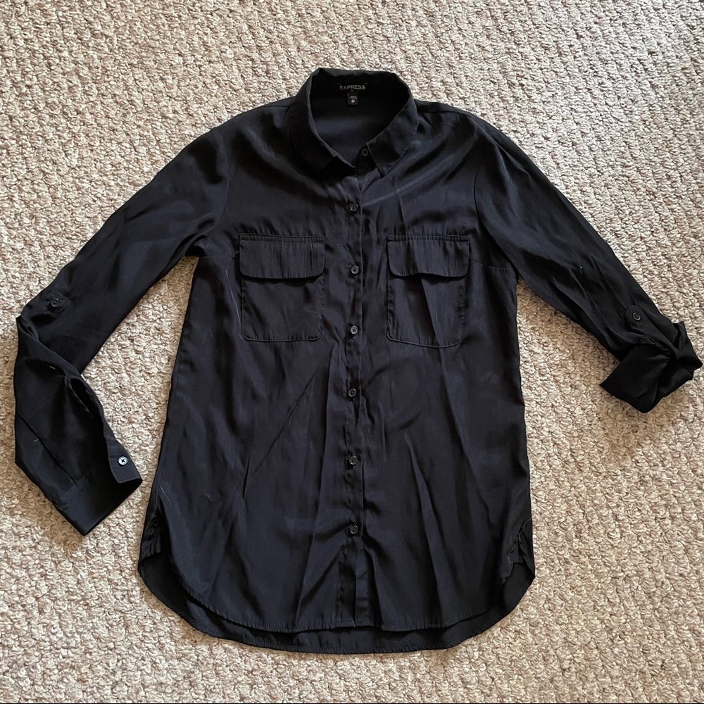 Black Express Dress Shirt